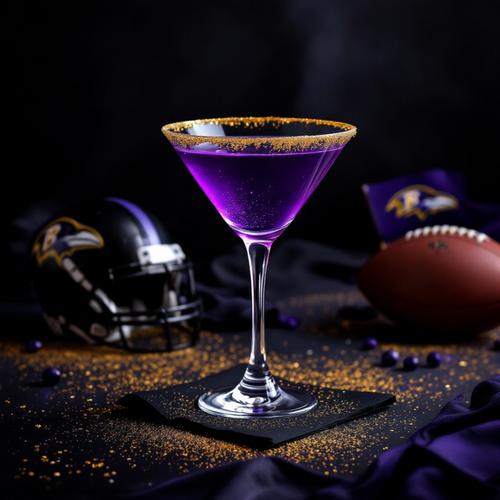 Purple Raven Cocktail