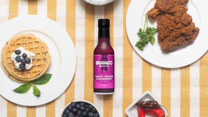 Bravado Spice Co. | Ghost Pepper & Blueberry Hot Sauce: 5 oz.