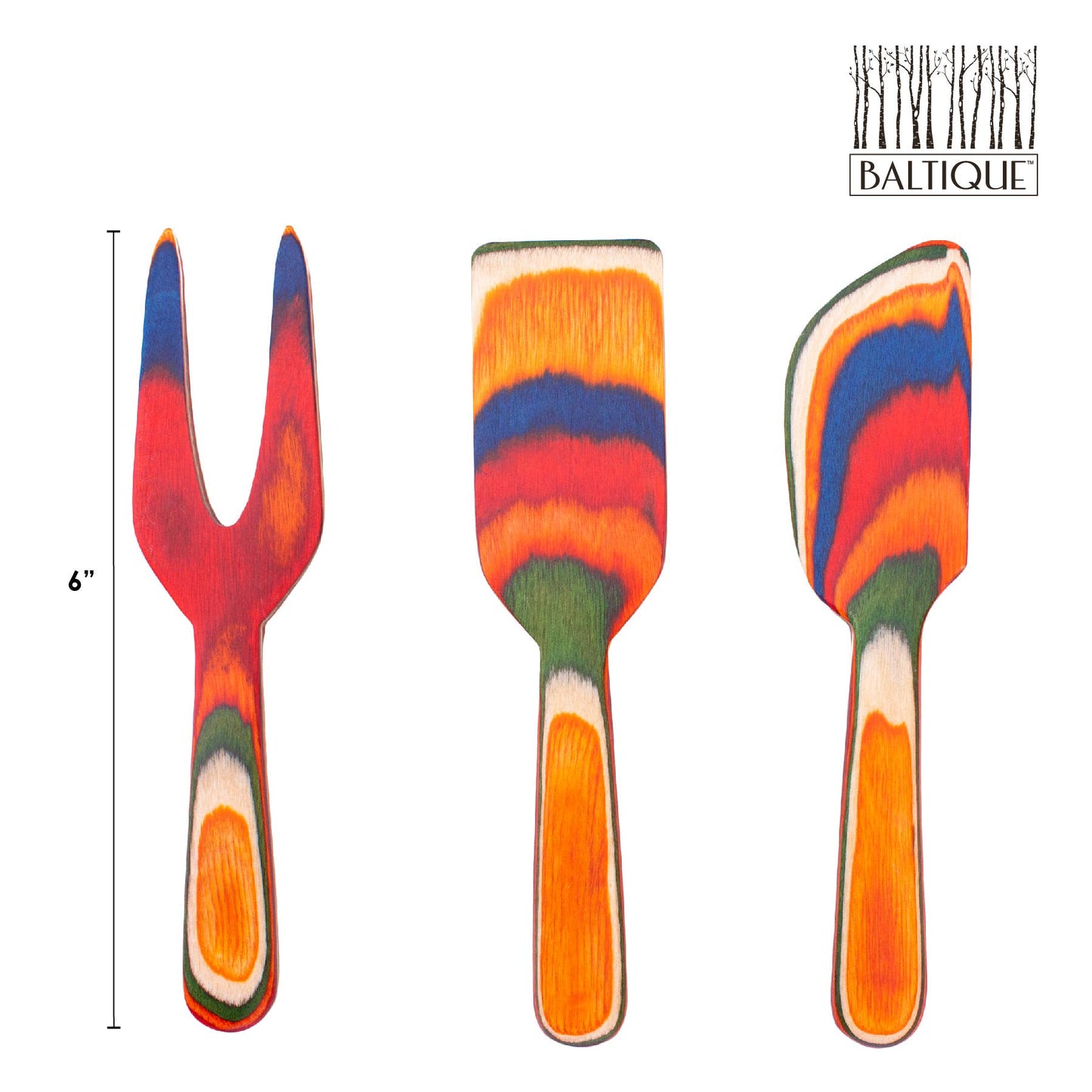 Totally Bamboo - Baltique® Marrakesh Collection 3-Piece Cheese Tool Set