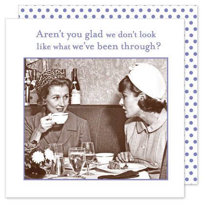 Shannon Martin Design - Aren't You Glad Beverage Napkin