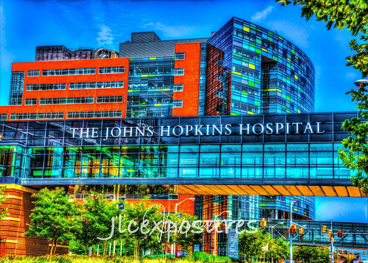 Jeff Cohen 10x13 Unframed Prints JHU Hospital