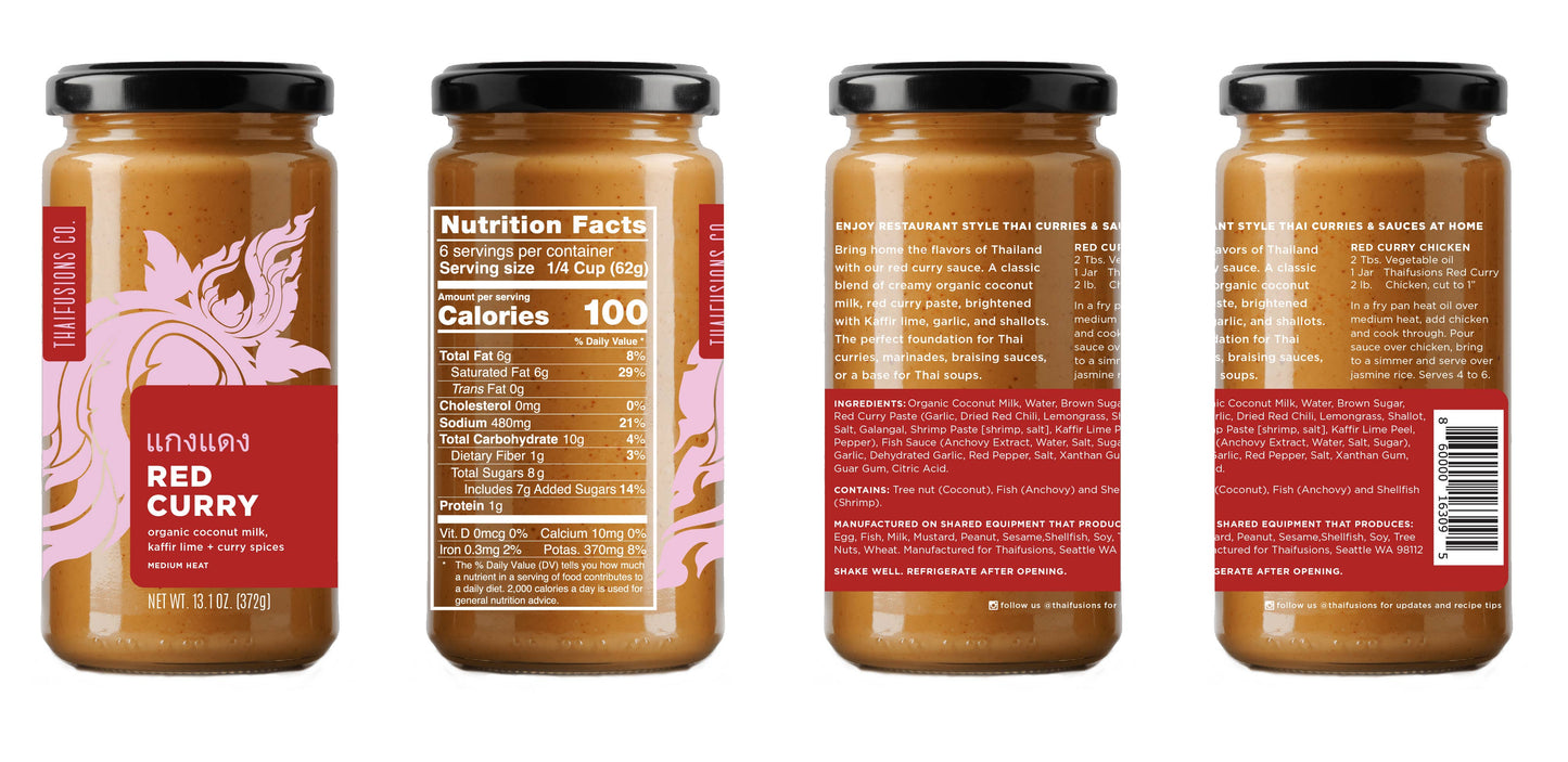 Thaifusions | Thai Red Curry Sauce