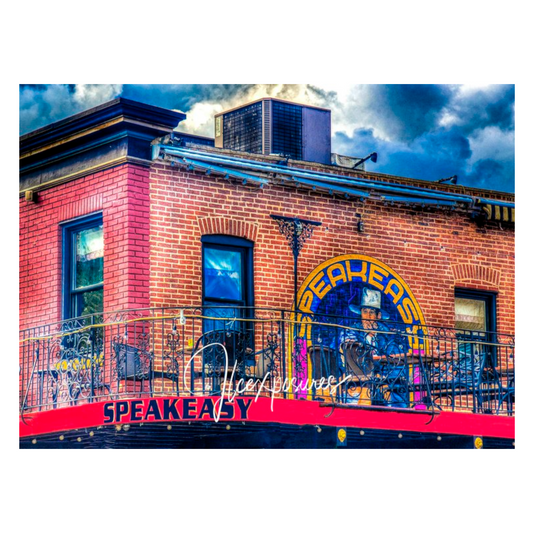 Jeff Cohen 10x13 Framed Prints Speakeasy