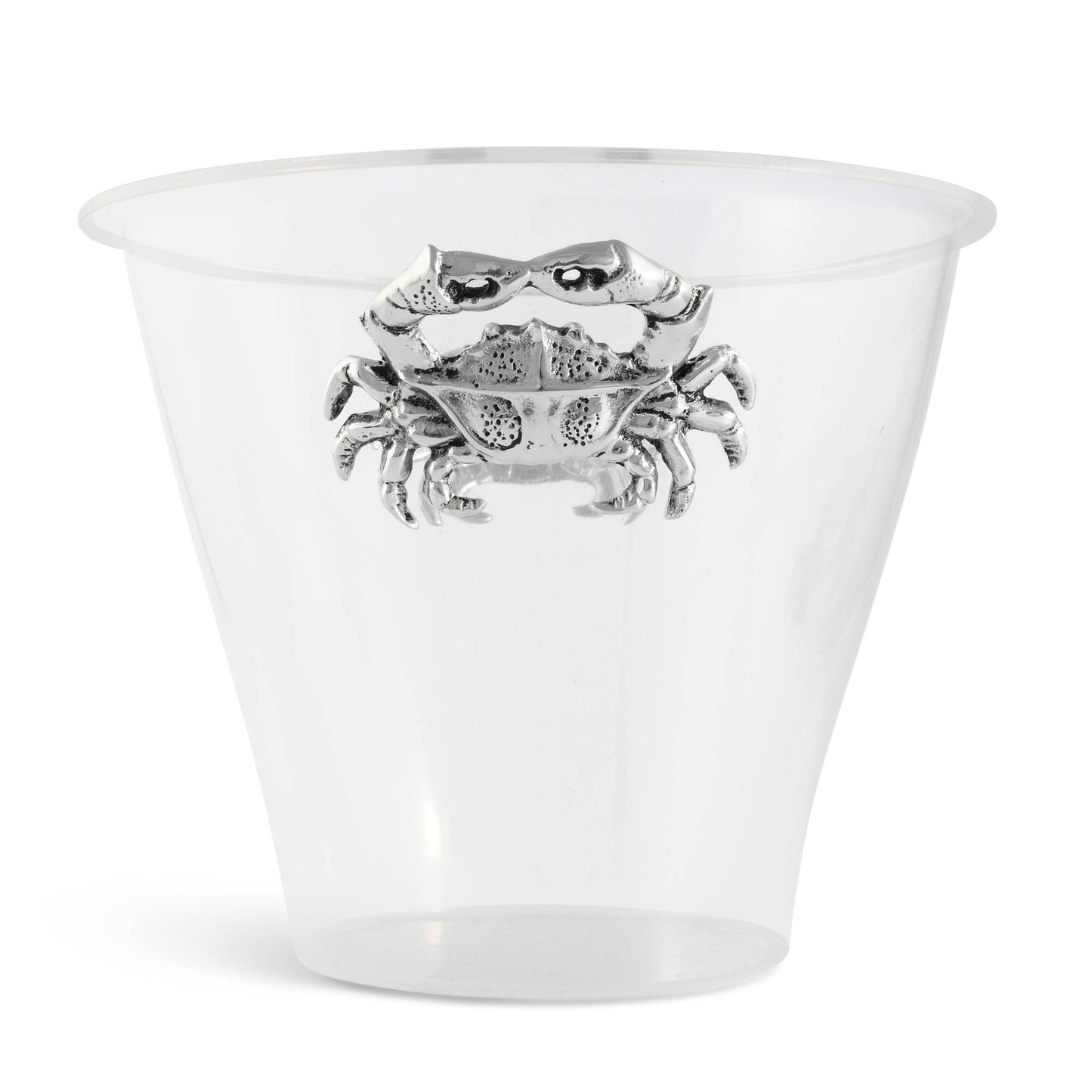 Arthur Court - Crab Handle Acrylic Ice Bucket