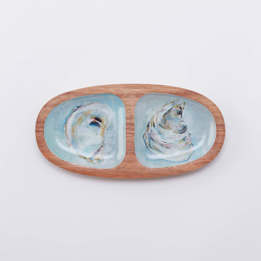 Kim Hovell Art - Wooden Serving Tray (Oval) - Providence