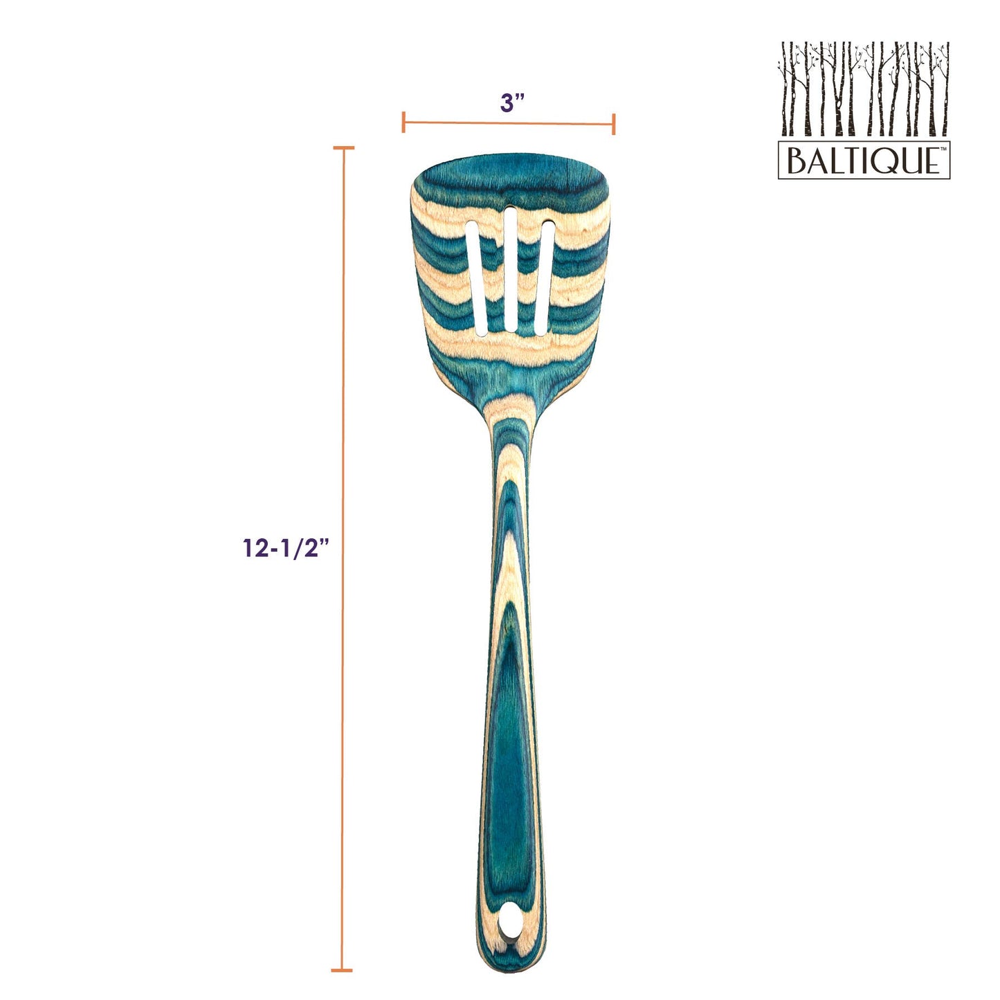 Totally Bamboo - Baltique® Mykonos Collection Slotted Spatula