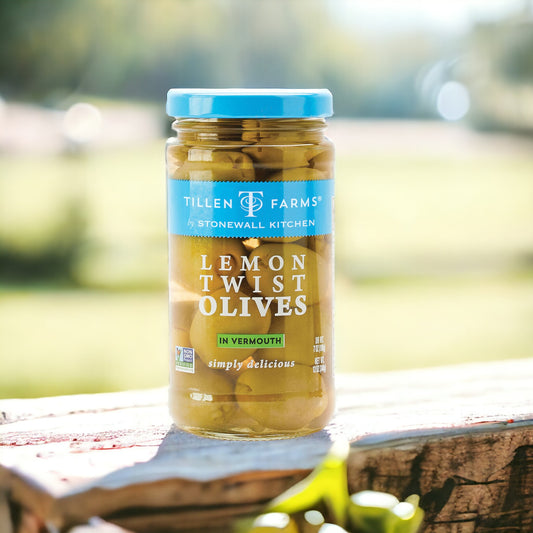 Tillen Farms Lemon Twist olives