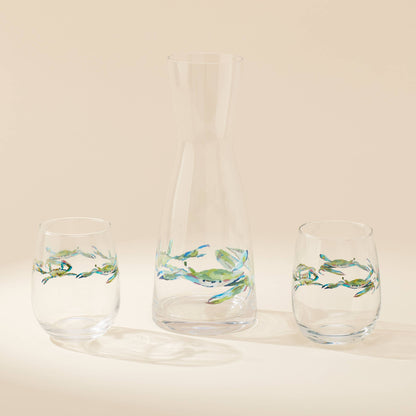 Kim Hovell Art - Carafe - Bay Blues