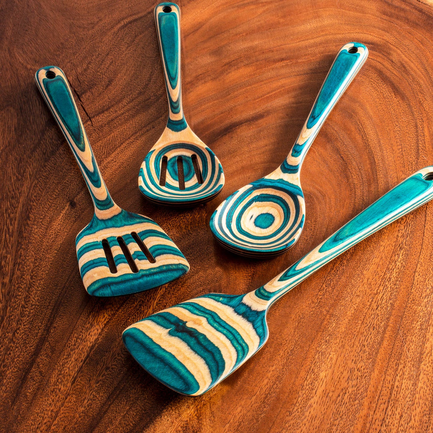 Totally Bamboo - Baltique® Mykonos 4-Pc. Cooking Utensil Set