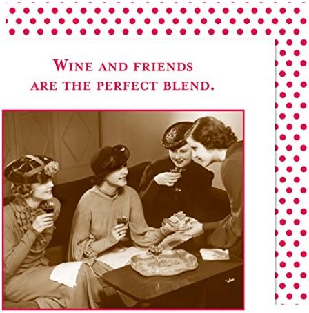 Shannon Martin Design - Wine And Friends Beverage Napkin