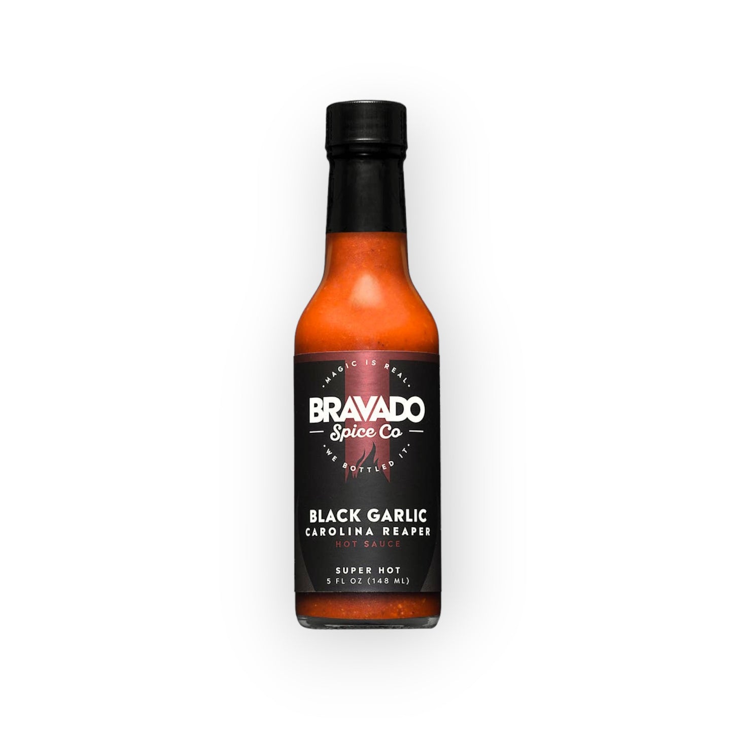 Bravado Spice Co. - Black Garlic Carolina Reaper Hot Sauce: 5 oz.