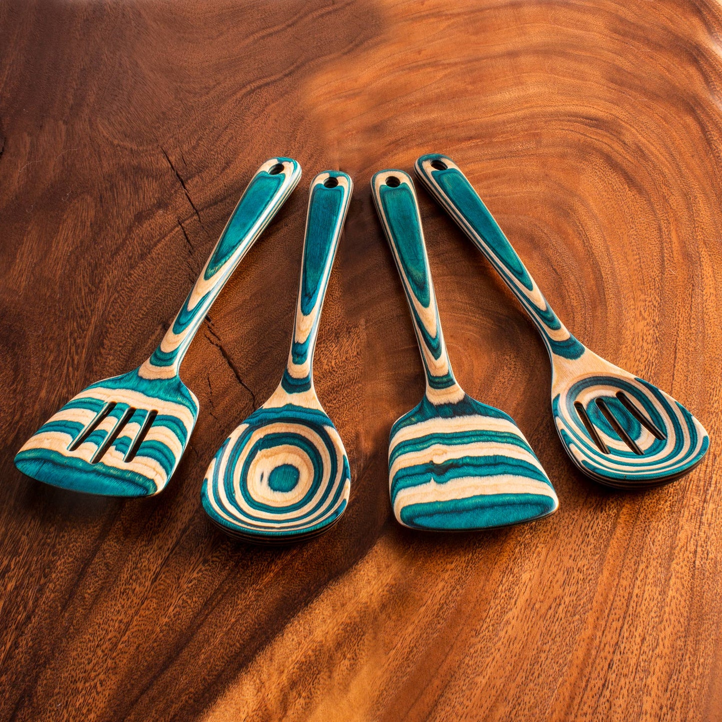 Totally Bamboo - Baltique® Mykonos 4-Pc. Cooking Utensil Set