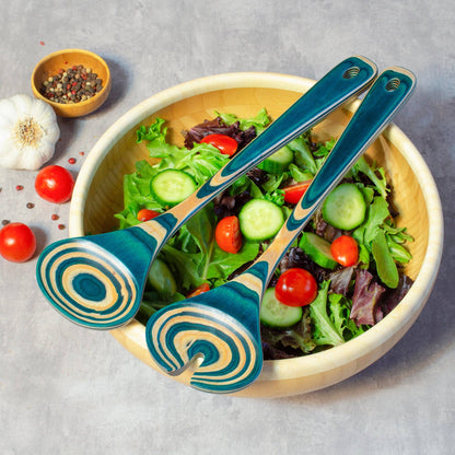 Totally Bamboo - Baltique® Mykonos Collection Salad Serving Utensil Set