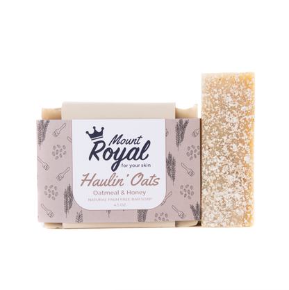 Mount Royal Soaps - Haulin' Oats- Oatmeal & Honey Bar