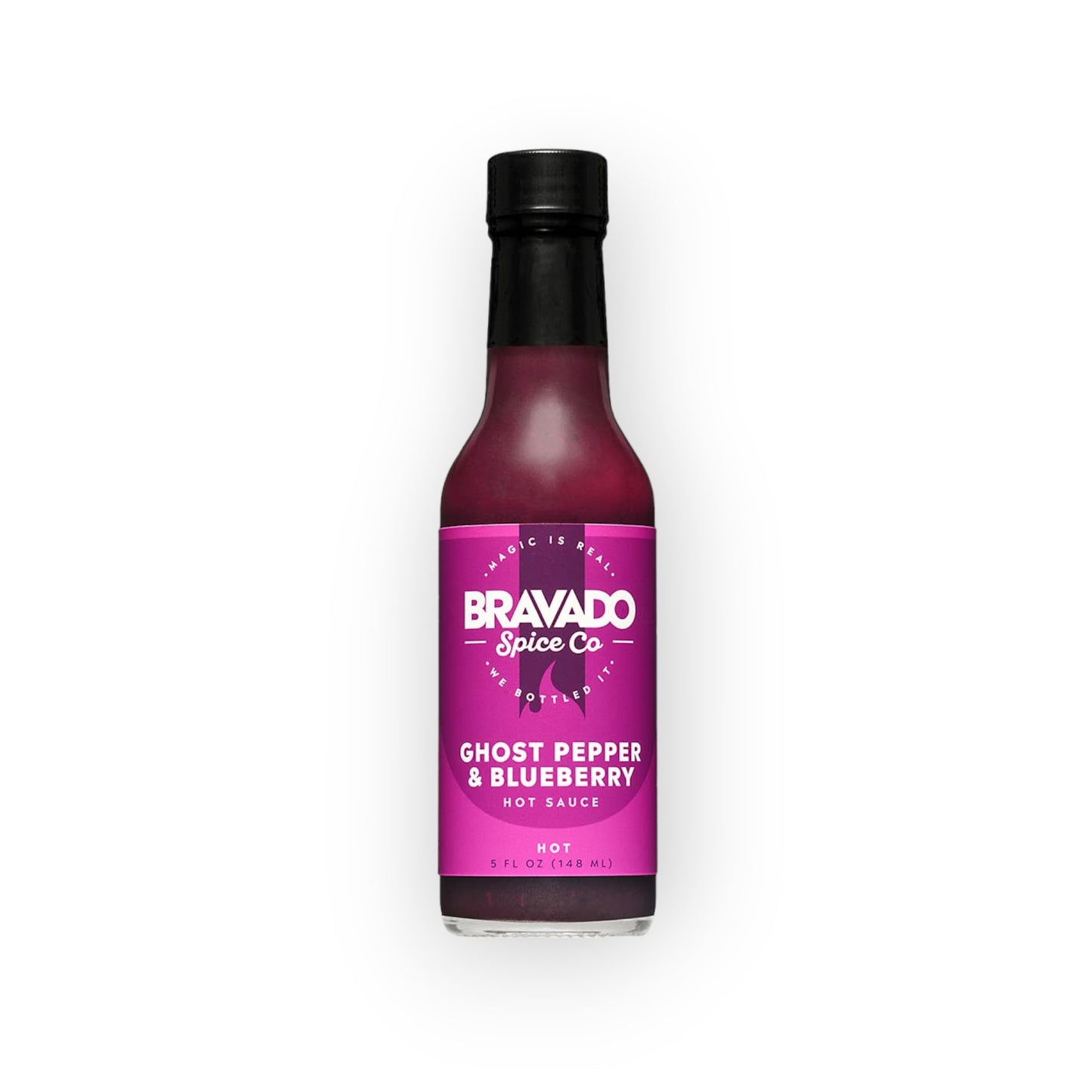 Bravado Spice Co. | Ghost Pepper & Blueberry Hot Sauce: 5 oz.