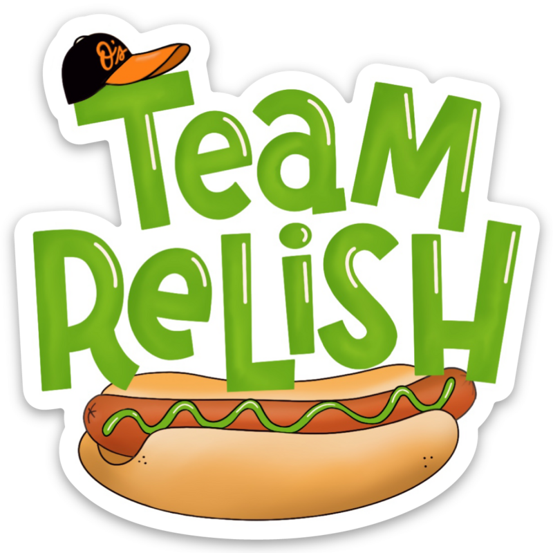 Maggie Moore Studio - Team Relish Sticker