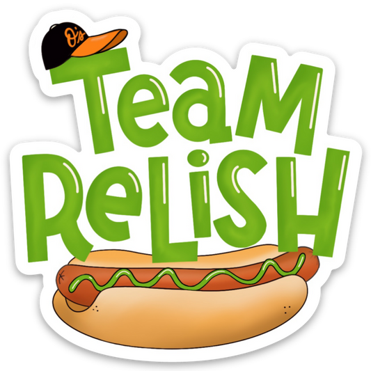 Maggie Moore Studio - Team Relish Sticker