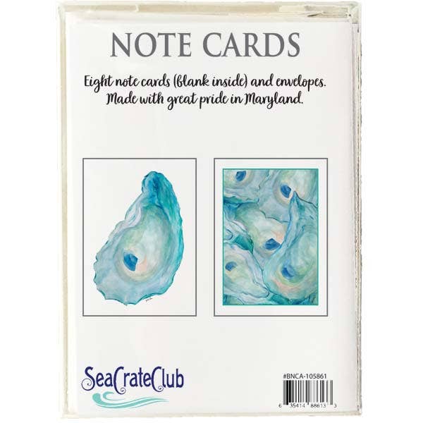 Oyster Boxed Note Cards | B McVan Designs