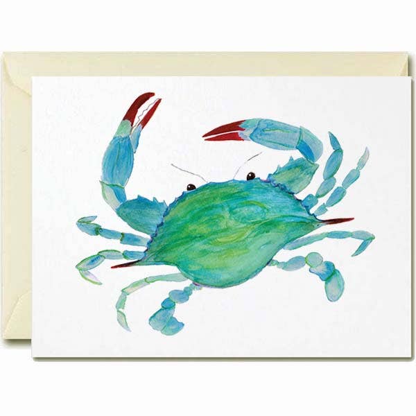 Clawdia Crab Boxed Note Cards | B McVan Designs