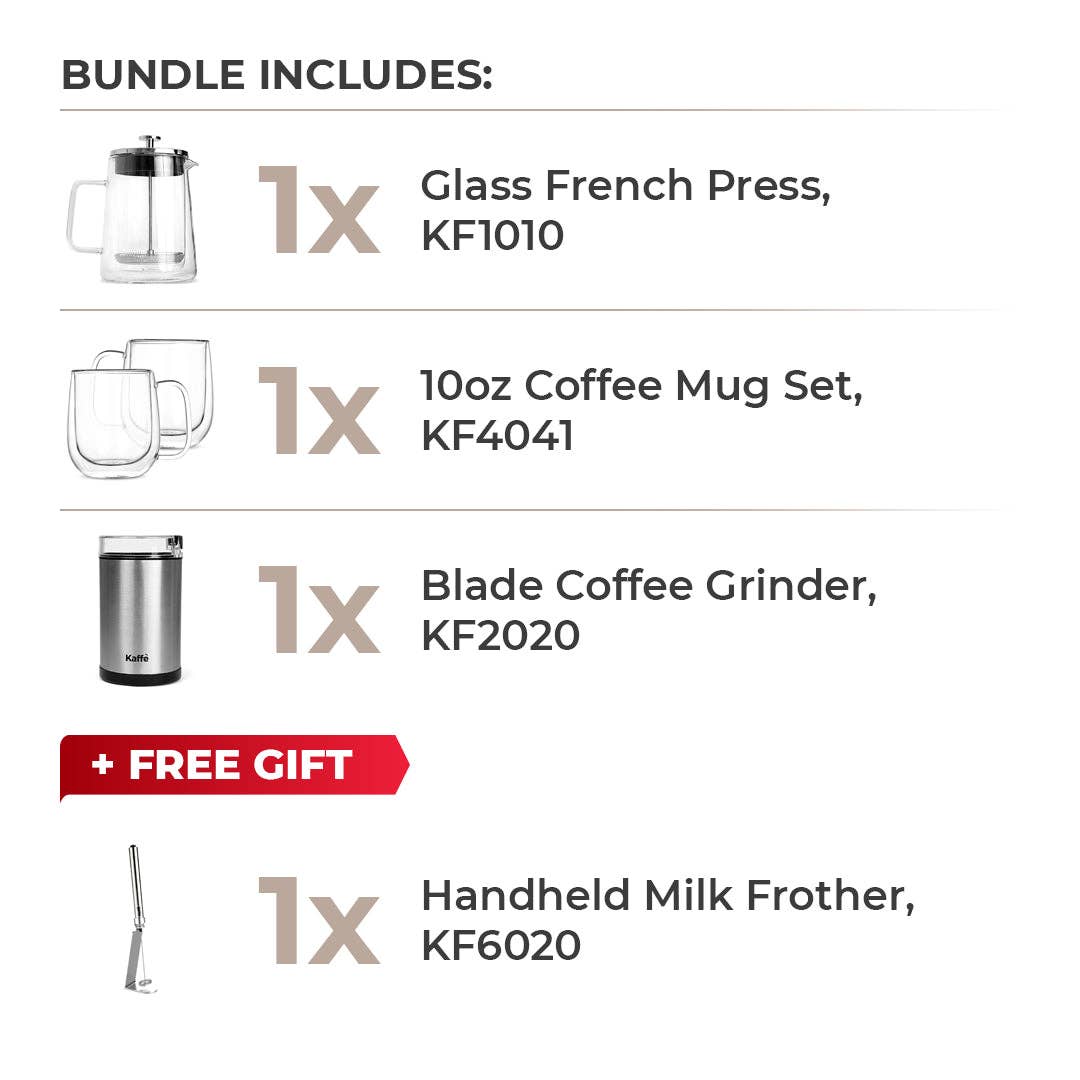 Coffee Lovers Bundle: The Ultimate Home Brewing Experience