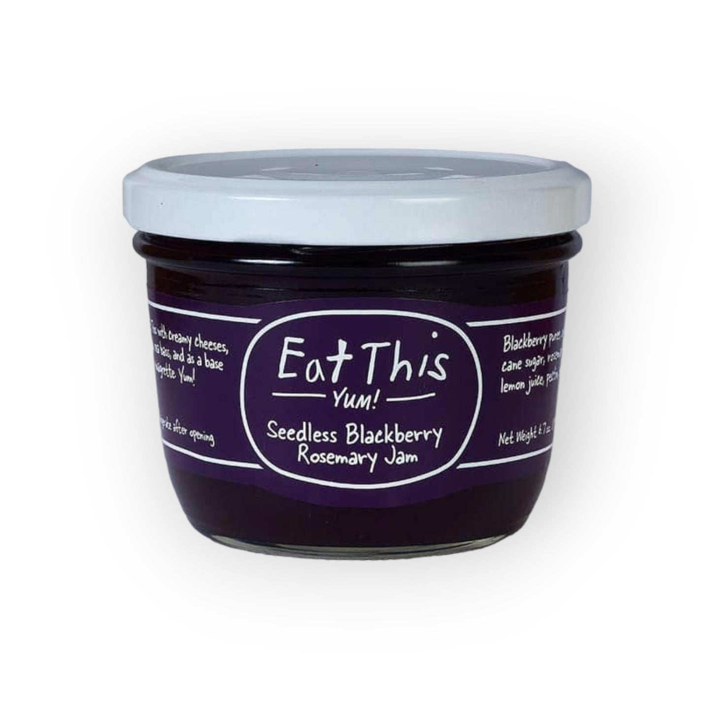 Eat This Yum - Seedless Blackberry Rosemary Jam