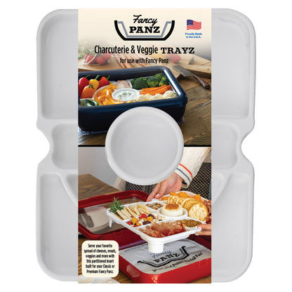 Fancy Panz - Fancy Panz® Accessory - Charcuterie / Veggie Tray Insert