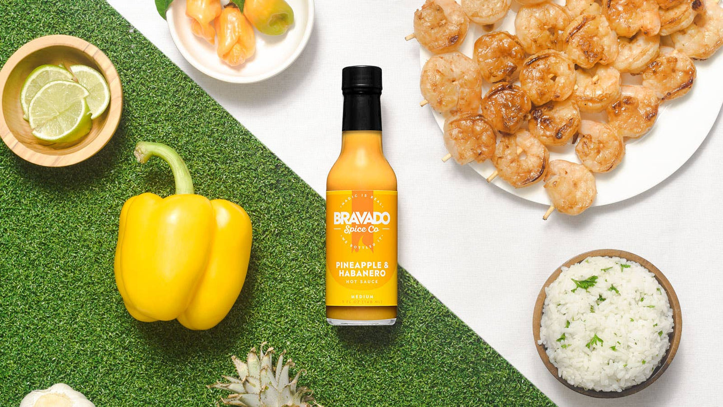 Bravado Spice Co. | Pineapple & Habanero Hot Sauce: 5 oz.