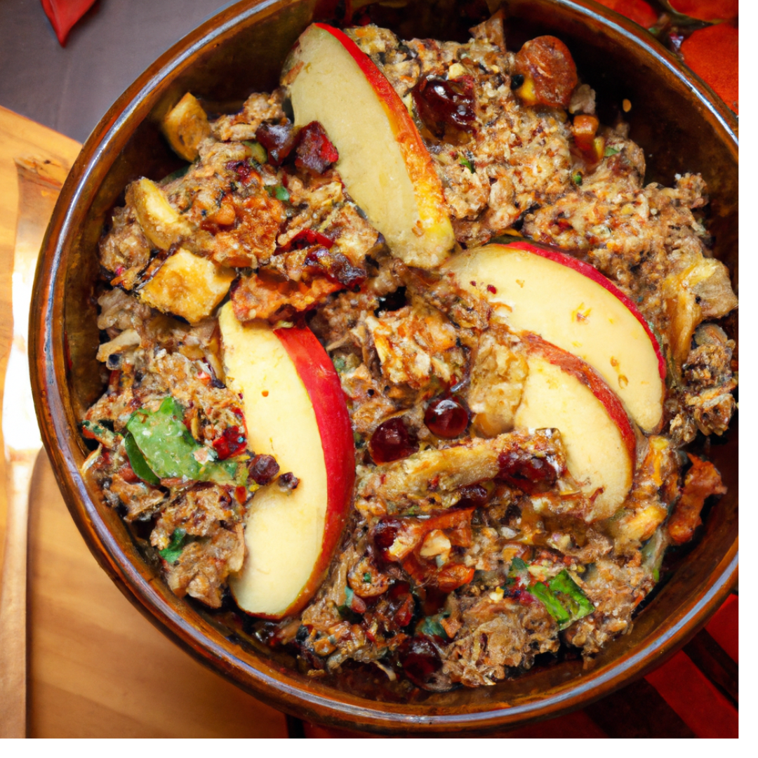 Apple Balsamic Quinoa Salad