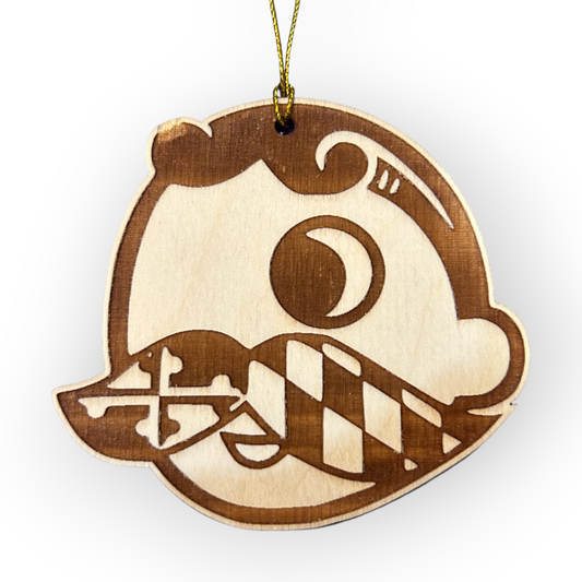 Leroy Christmas Ornaments Natty bo flag mustache