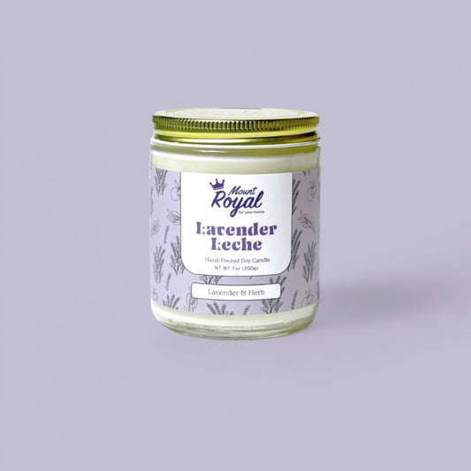 Mount Royal Soaps - Lavender Leche Candle