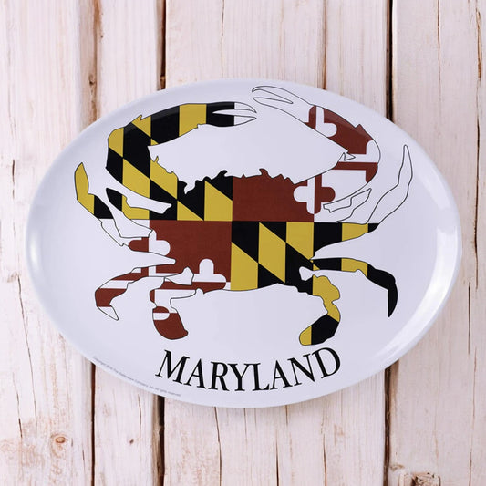 Maryland Flag Crab Serving Platter