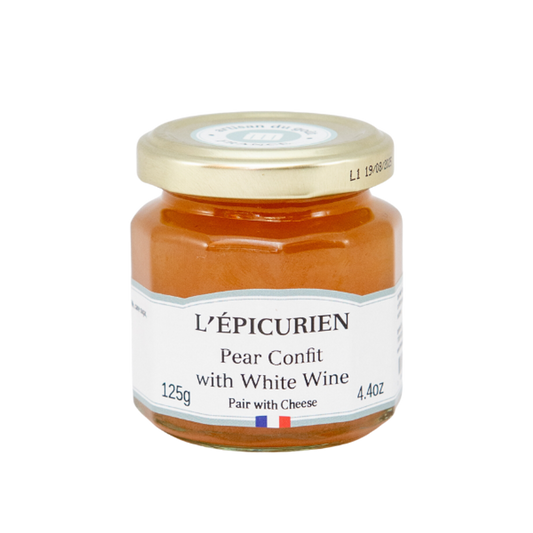 L'epicurien Confit of Pear & White Wine 4.4 oz.