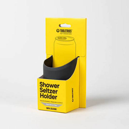 Tooletries Shower Drink Holder - Charcoal