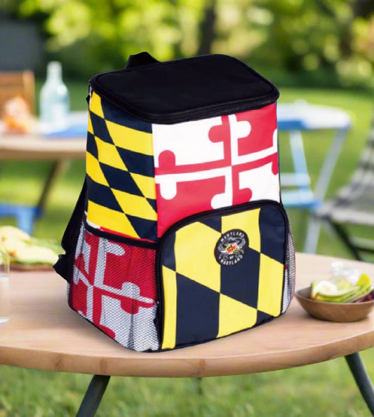 Maryland Flag Cooler Backpack