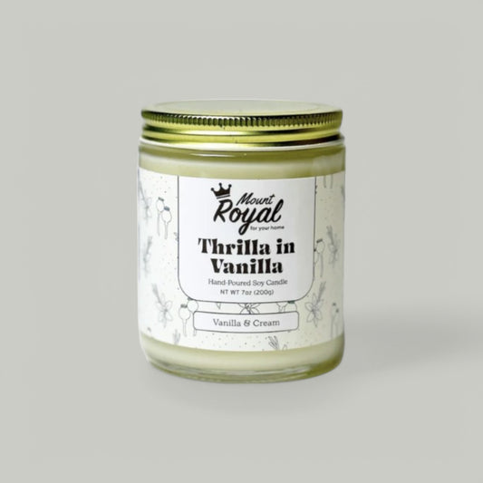 Mount Royal Soaps - Thrilla in Vanilla Candle