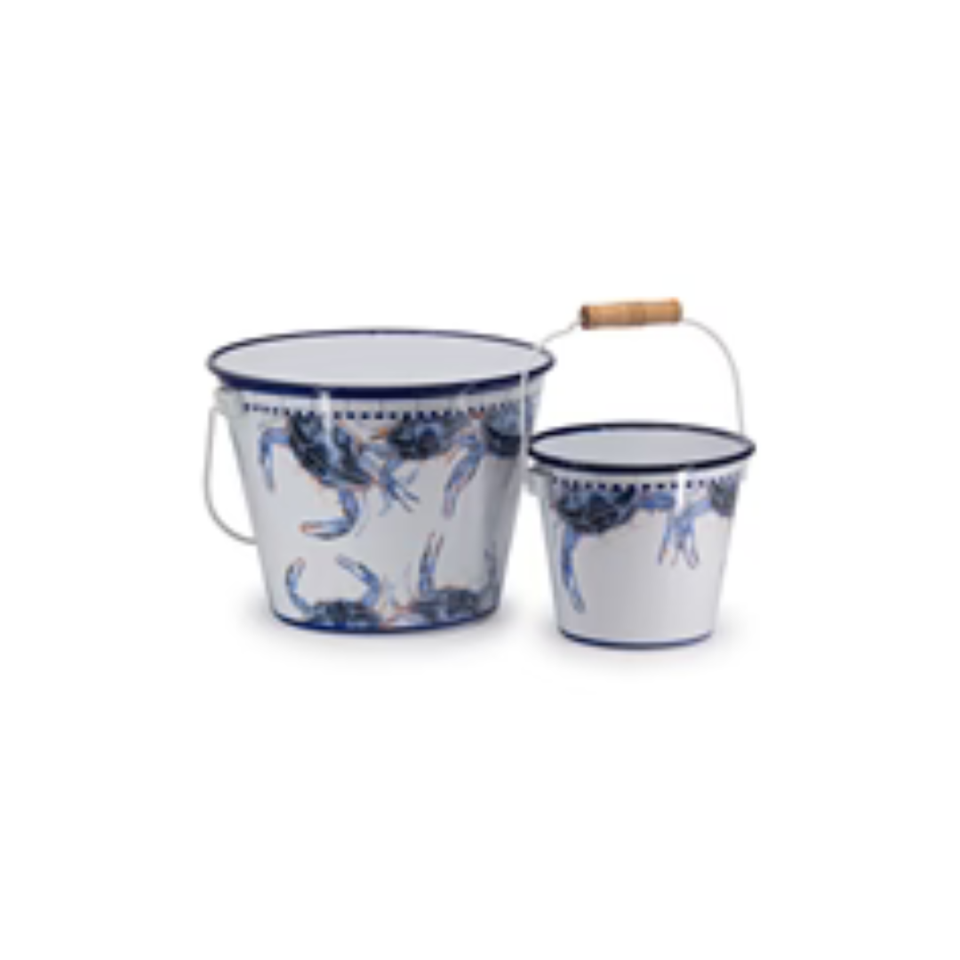 Golden Rabbit Blue Crab Large Pail