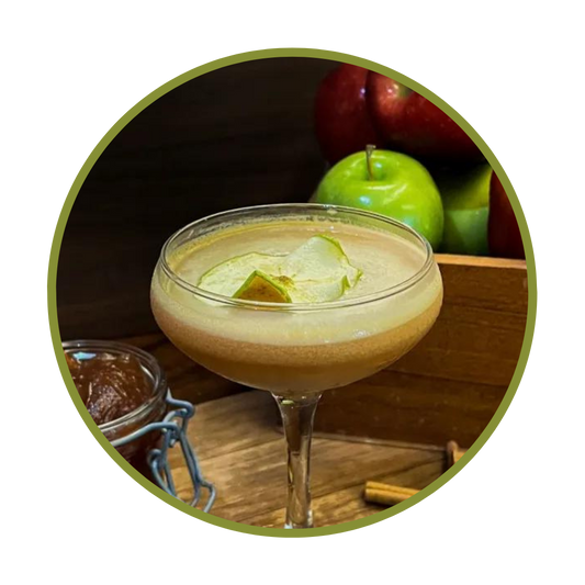 Autumn Spiced Apple Martini