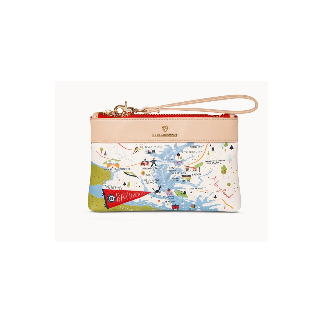 Spartina 449 Bay Dreams Maryland Scout Wristlet