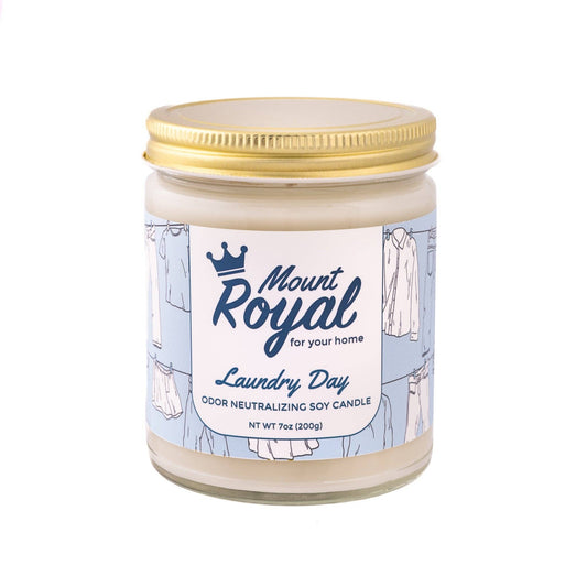 Mount Royal Soaps - Laundry Day - Odor Neutralizing Candle