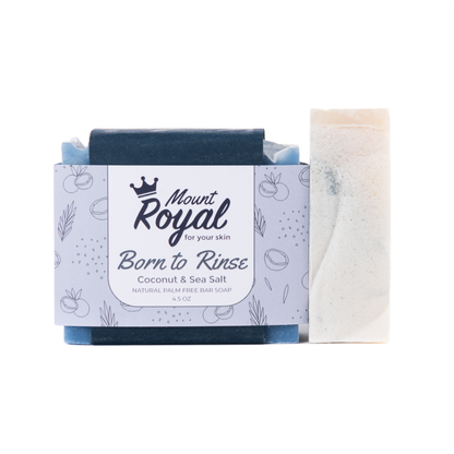 Mount Royal Soaps - Born to Rinse- Coconut & Sea Salt Bar