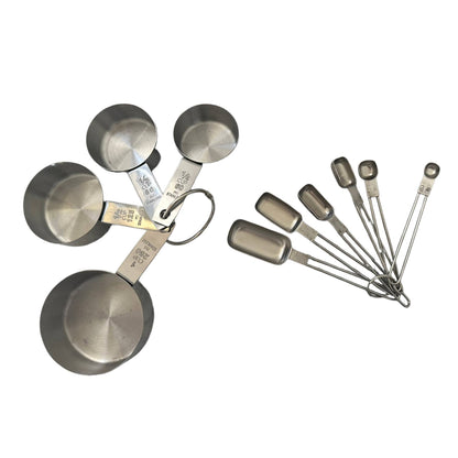 Fox Run Brands - Fox Run Stainless Steel Measuring Cup and Spoon Set