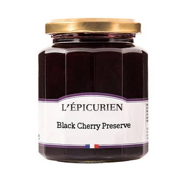 The French Farm - L'Epicurien Black Cherry Jam - 11.3oz