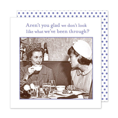 Shannon Martin Design - Aren't You Glad Beverage Napkin