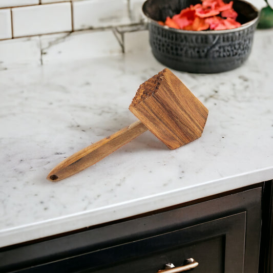 Fox Run Brands - Ironwood Gourmet Wooden Meat Tenderizer