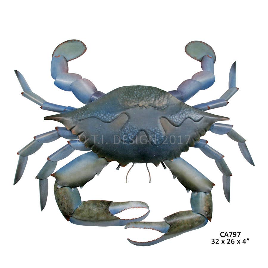 T.I. Design - Blue Claw Crab X-Lrg.