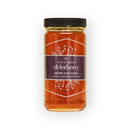 Hon's Honey Elderberry 9oz.