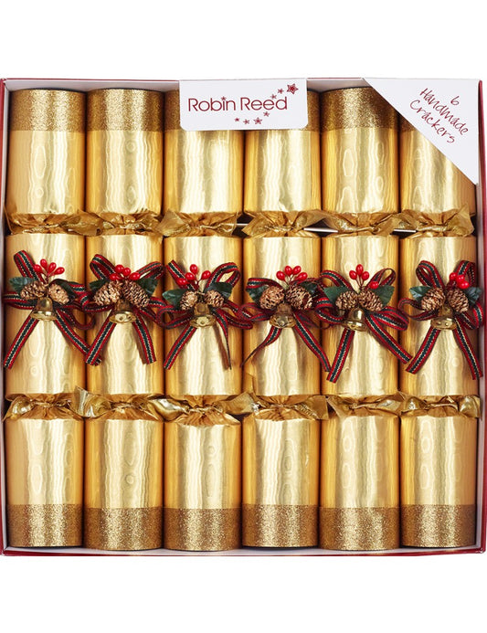 Christmas Party Crackers - Ring O Bells Gold