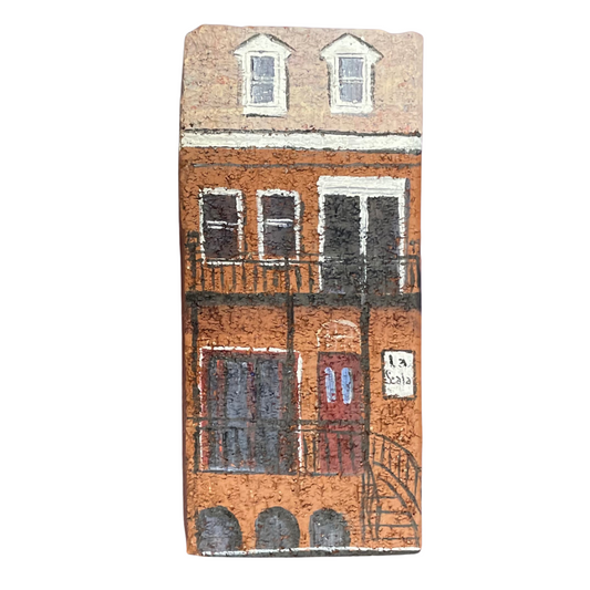 Linda Amtmann Hand Painted Brick- La Scala