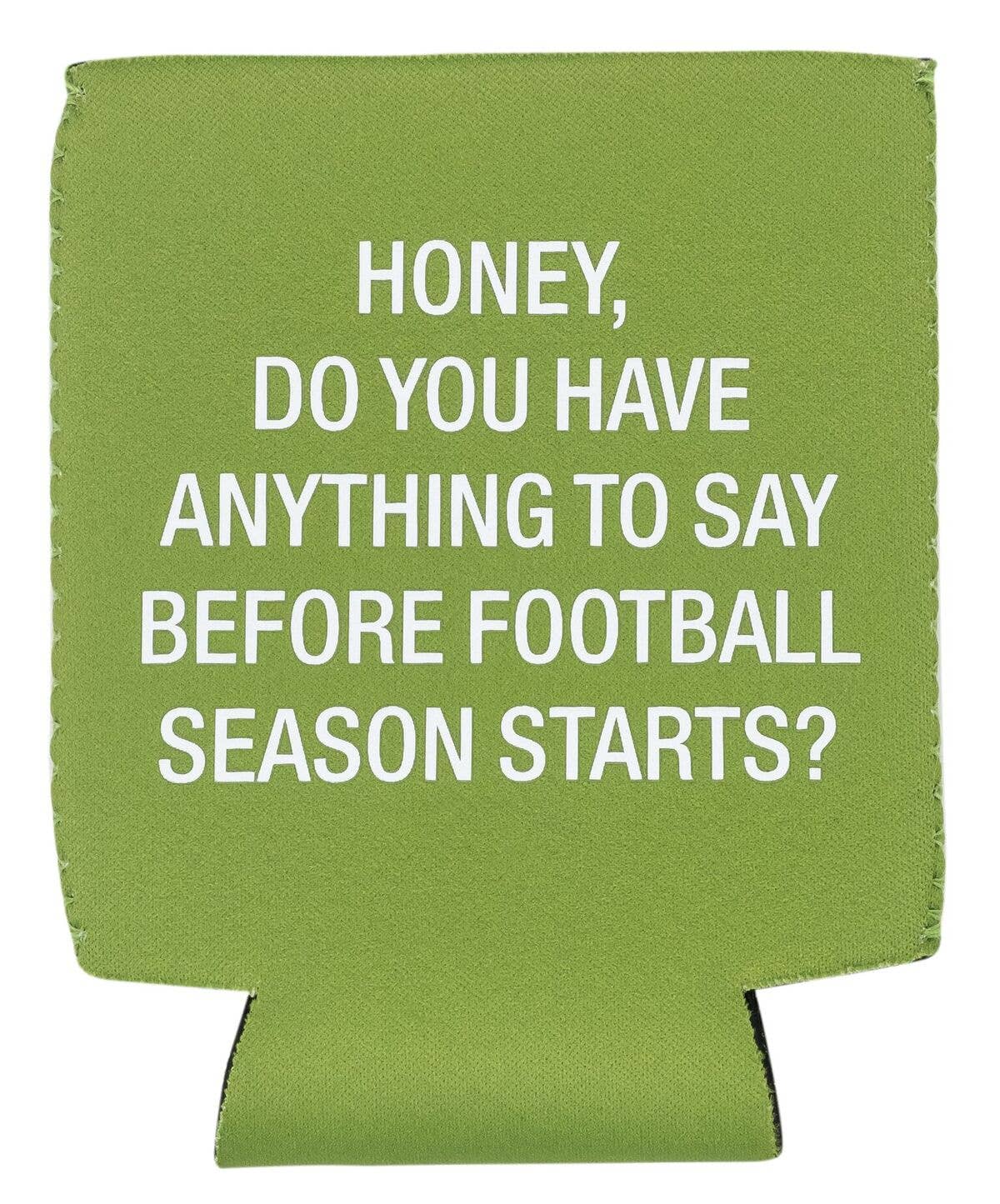 About Face Designs, Inc. - Football Season Koozies