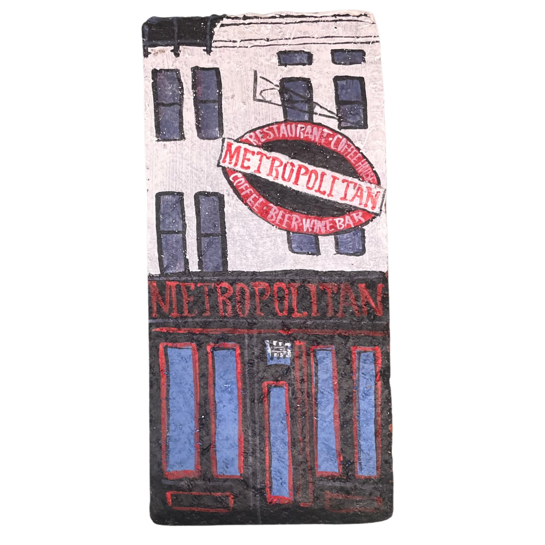 Linda Amtmann Hand Painted Brick - Metropolitan